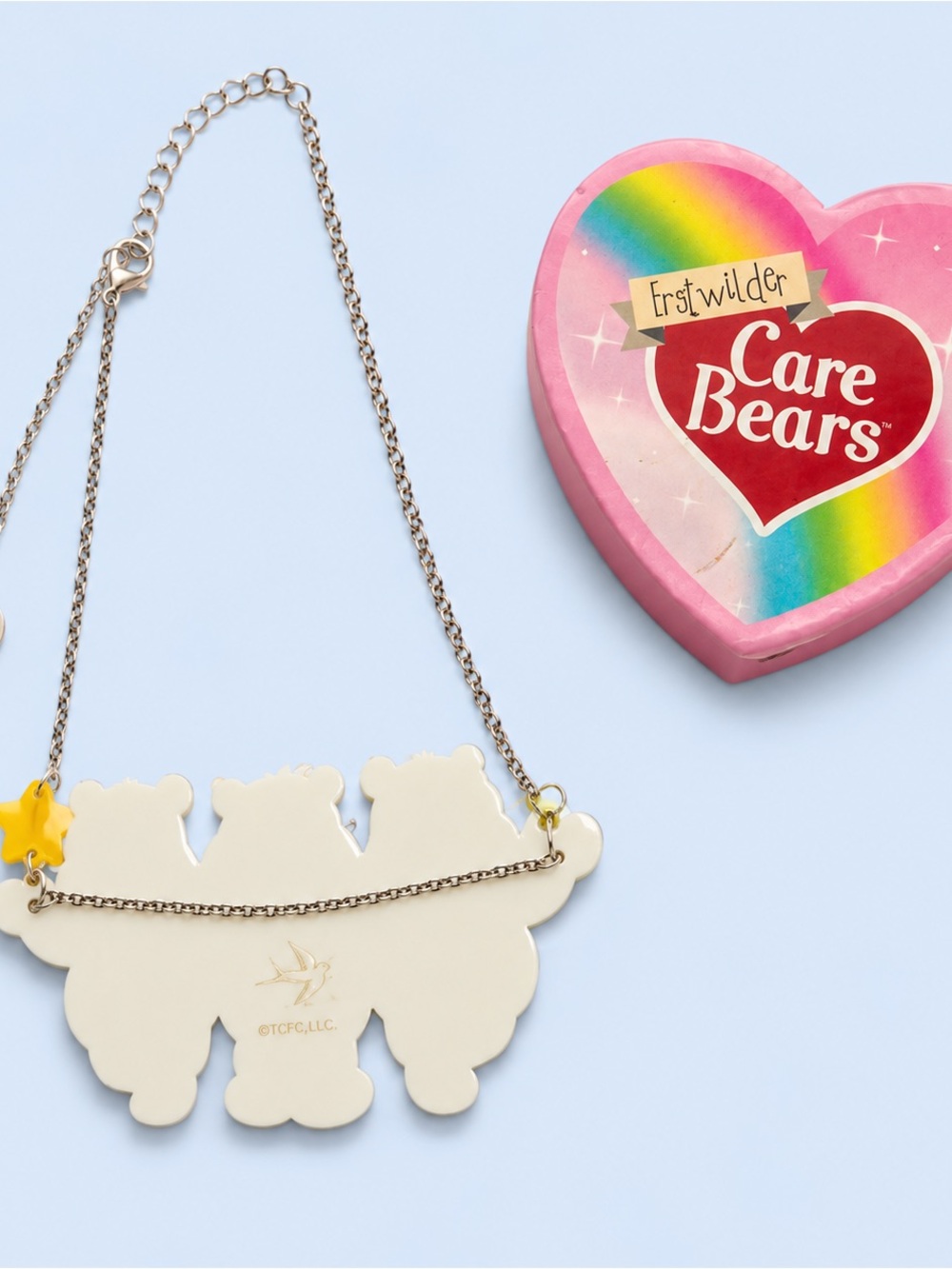 Erstwilder x Care Bears Necklace/Rare Collectible Resin Pendant/Box Included - Picture 3 of 3